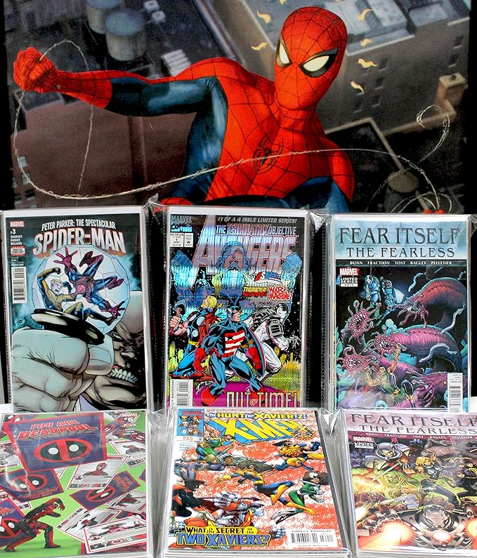 Premium Comic Books Gift Pack - 24 Collection - MARVEL ONLY - Superheroes Comics Grab Bag