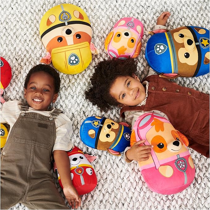 PAW Patrol Skye Squish Plush, Official Toy from The Hit Cartoon, Squishy Stuffed Animal for Ages 1 and Up, 8”