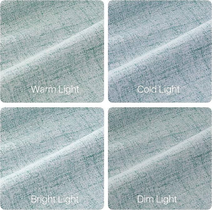 NICETOWN Seafoam Green Blackout Curtains for Living Room 2 Panels, W52 x L84 in Each, Privacy Protection & Noise Reducing Draperies Back Tab & Rod Pocket Top, Grey Lined Insulated Window Treatments