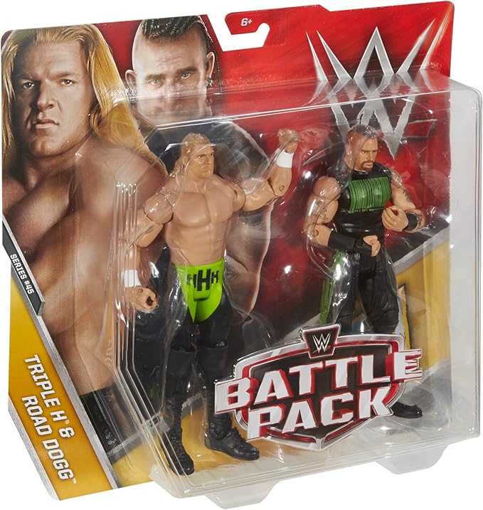 WWE TRIPLE H & ROAD DOGG 2-PACK