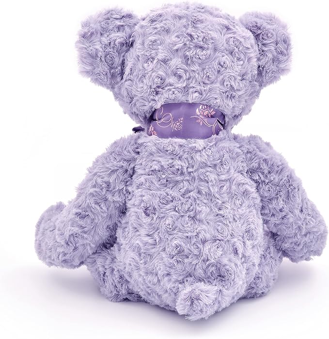 20" Posed Teddy Bear Stuffed Animal Cute Plush Toy for Girl Kids (Purple)