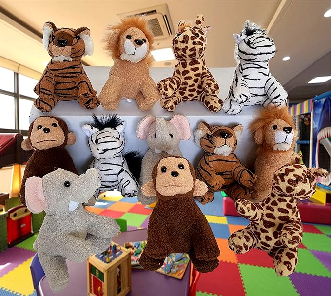 Super Soft Plush Zoo Animals