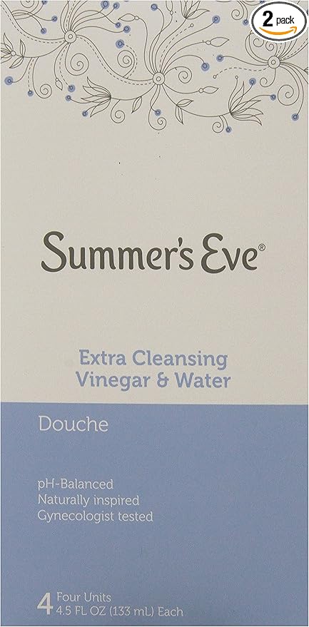 Summer's Eve Douche Extra Cleansing Vinegar and Water, 18 Ounce
