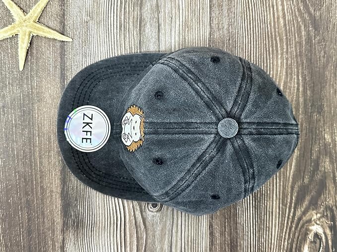 Embroidered Animal Baseball Hats for Boy and Girl