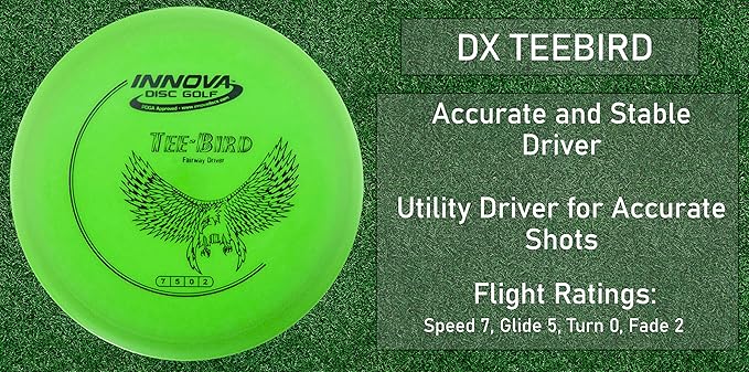 Innova Disc Golf Starter Set –Colors May Vary 160-180g – Includes Putter, Mid Range, 2X Fairway Drivers, Distance Driver, Mini Marker Beginner Disc Golf Set