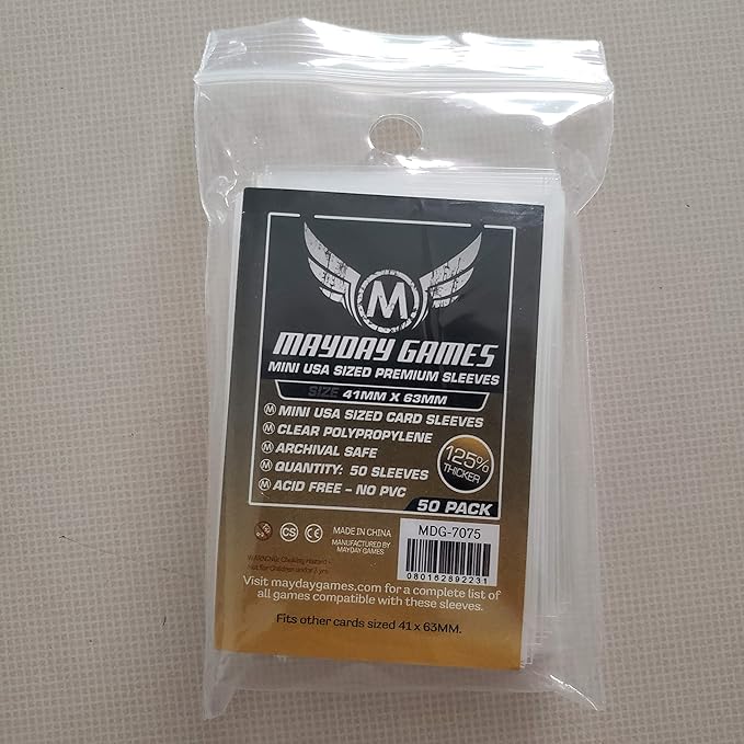 Mayday Games Blood Rage Game Accessory- Premium Card Sleeve Bundle