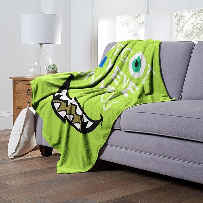 NORTHWEST Disney 100 Silk Touch Throw Blanket, 50" x 60", Got My Eye On You