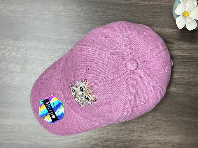 Embroidered Baseball Cap for Toddler Kids