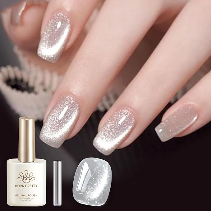 The Ultimate 'Glass Crystal' Mani: Why the Born Pretty Water Light Cat Eye Gel is Taking Over Your Feed