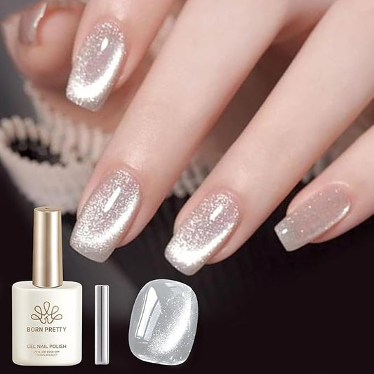 The Ultimate 'Glass Crystal' Mani: Why the Born Pretty Water Light Cat Eye Gel is Taking Over Your Feed
