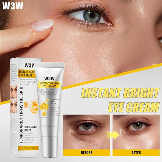 Stop Looking Tired! Why the Instant Bright Eye Cream is the Ultimate Cheat Code for Your Eyes