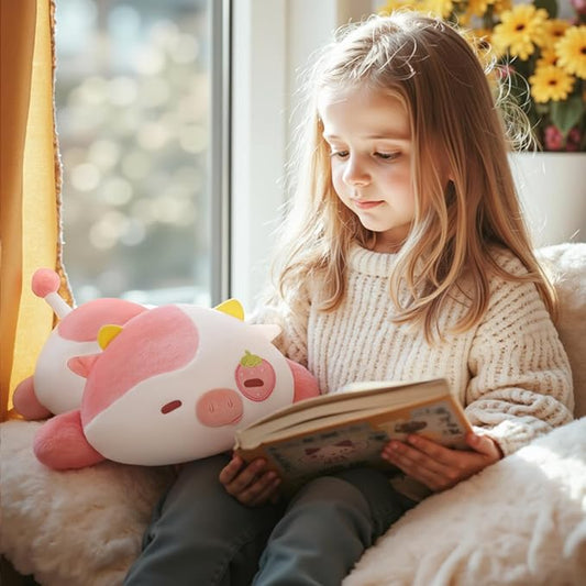Meet Your 2026 Emotional Support Cow: The Strawberry Plushie