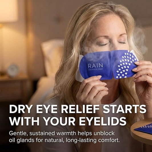 Tired of Dry, Strained Eyes? Why the Rain Heated Eye Mask is Your New Nightly Ritual
