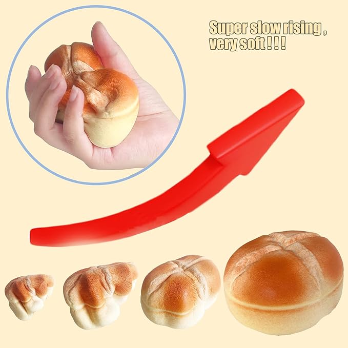 Need a Little Stress Relief? Meet the Irresistibly Squishy Bread Toy That’s Taking Over Desks Everywhere!