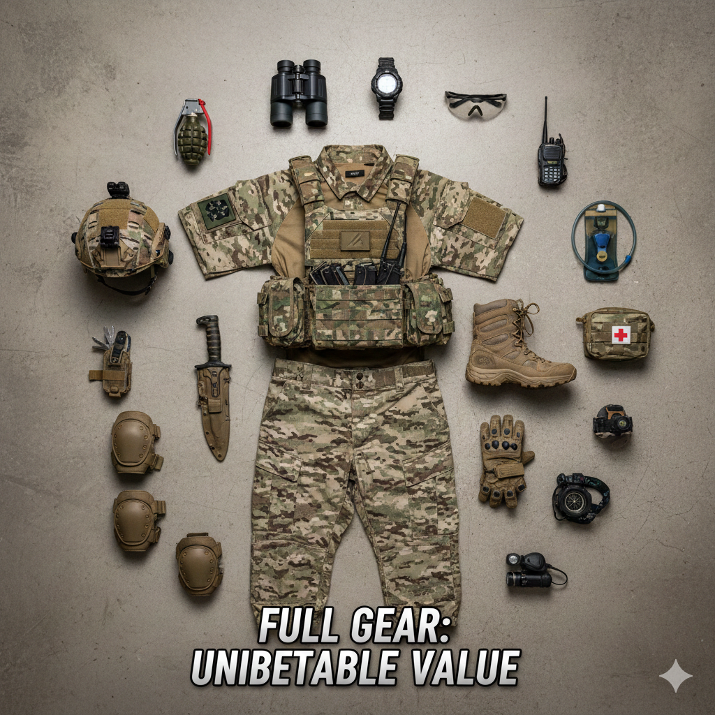 "Unleash Their Inner Hero: The Ultimate 14-Piece Army Adventure"