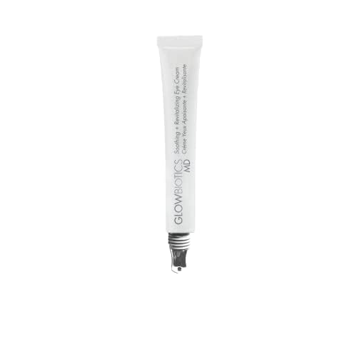 Glowbiotics Soothing + Revitalizing Probiotic Eye Cream: Hydrate, Firm & Reduce Wrinkles, Dark Circles & Puffiness, Peptide-Rich for Youthful Eyes, 0.5 oz