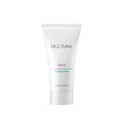 FARMASi Restorative Eye Cream Aqua 20 ml / 0.68 fl Oz – Lightweight Hydrating Under-Eye Cream with Hyaluronic Acid & Peptides – Helps Reduce Puffiness & Brighten – Daily Eye Care Treatment