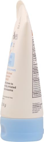 Aveeno Baby Eczema Therapy Moisturizing Cream, Natural Colloidal Oatmeal & Vitamin B5, Baby Cream for Dry, Itchy, Irritated Skin Due to Eczema, Paraben- & Steroid-Free, 5 fl. oz (Pack of 12)