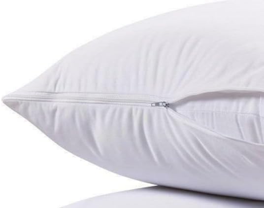MoonRest Square Pillow Form Insert Hypoallergenic Sham Stuffer, 100% Polyester Microfiber Fill, Lined with Woven Cotton Blend Cover for Decorative Pillow Couch Sofa Bed Cushions 19 X 19