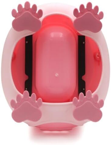 HongK- 3D Pink Bear Portable Kids Baby Potty Training Seat Toddler Portable Lovely Toilet Seat Stool Chair [P/N: ET-BABY003-GREEN]