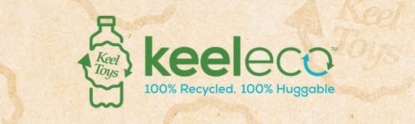 Deluxe Paws 100% Recycled Plush Eco Toys (Highland Cow)