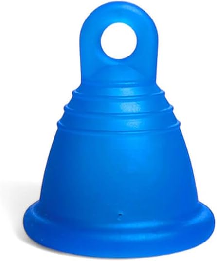 Most Customizable Menstrual Cup with Ring Handle | MeLuna Me Luna | Comfortable Period Cup Reusable Cup | Tampon Pad Alternative for Low Cervix | Shorty