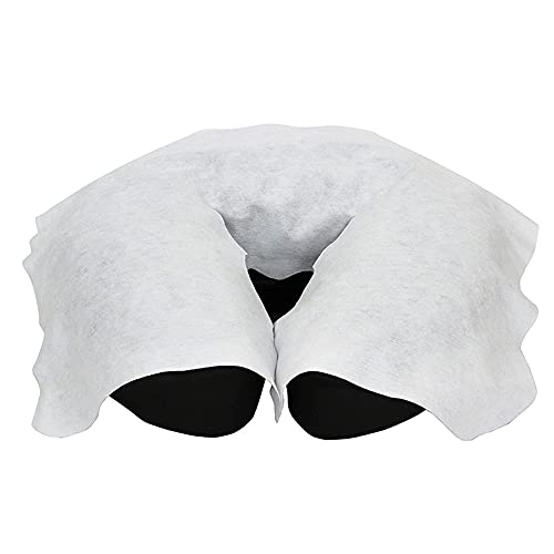 BodyMed Disposable Face Cradle Covers - 12 Pack of 100 Sheets - Medical-Grade, Ultra Soft, Luxurious, Non-Sticking Massage Face Covers/Headrest Covers for Massage Tables & Massage Chairs