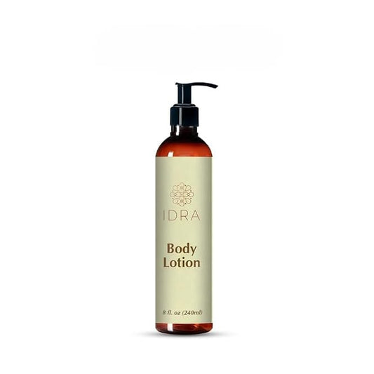 IDRA Body Lotions with Aloe Vera & Deep Hydration Formula Fast Absorbing Vital For All Skin Types - 8 fl. oz (240 ml)