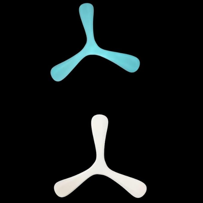 3-piece - 3-Leaf Glow-in-the-Dark Boomerang