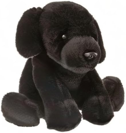 Hands on Ganz Heritage Black Labrador Retriever 12 inch - Stuffed Animal by Ganz