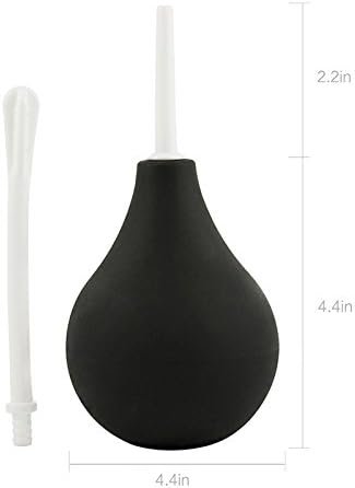 Douches for Men Women Beauty Molly Anal Douche Superior Materials Douche enemas Bulbs, 2 in 1 Set