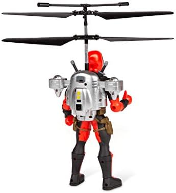 Marvel Deadpool 2CH Jetpack Flying Figure IR Helicopter