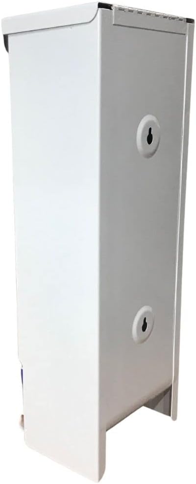 Sanitary Napkin and Tampon Dispenser Prefilled Free Vending White Metal