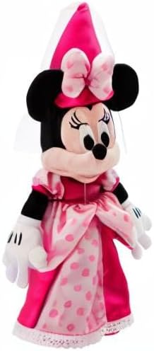 Disney Store Unisex-Children Princess Collection: Medium 23-Inch Minnie Mouse Plush - Soft, Huggable & Authentic Toy for Fans & Kids