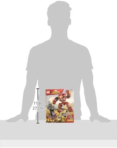 LEGO Marvel Super Heroes Avengers: Infinity War The Hulkbuster Smash-Up 76104 Building Kit features Proxima Midnight, Outrider, and Bruce Banner figures (375 Pieces)