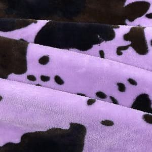 Twin Size Blanket for Bed, Soft Cozy Purple Twin Fleece Throw Blanket for Travel Camping, All Season Bedroom Living Room Home Decor,60x80Inches