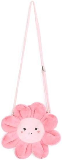MON AMI Plush Crossbody Purse – Soft Shoulder Bag with Adjustable Strap & Zipper Closure for Girls & Toddlers