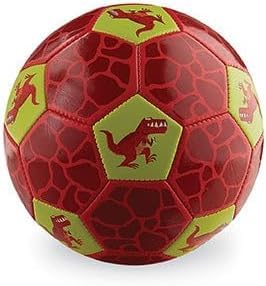 Crocodile Creek Soccer Ball - Inflatable Rubber Ball for Kids Ages 4 and Up - for Indoor and Outdoor Sports - PVC-Free