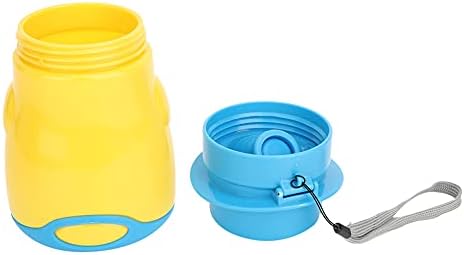 Pssopp Travel Urinal for Car Trips 600ml Leak Proof Funnel Seal for Emergency Potty Training, Fall Resistant Lightweight Portable Bottle for Buggy Basket Outdoor Outings for Baby Boys Tra