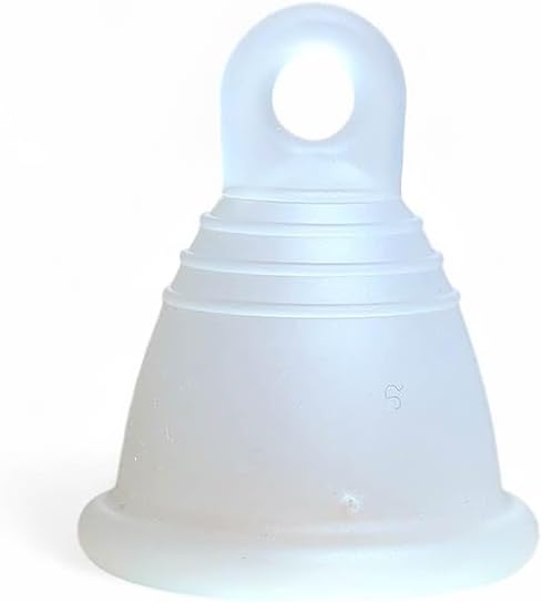 Most Customizable Menstrual Cup with Ring Handle | MeLuna Me Luna | Comfortable Period Cup Reusable Cup | Tampon Pad Alternative for Low Cervix | Shorty