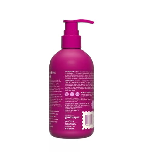 Down There Wash Rosewater Aloe-Based Intimate Cleanser, pH-Balanced with Calendula and Sage, 8.5 fl oz