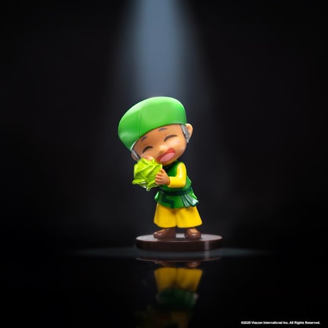 Jazwares Avatar: The Last Airbender CAI - 4-Inch Mini Figure in Kawaii Style in Dynamic Pose with Display Base