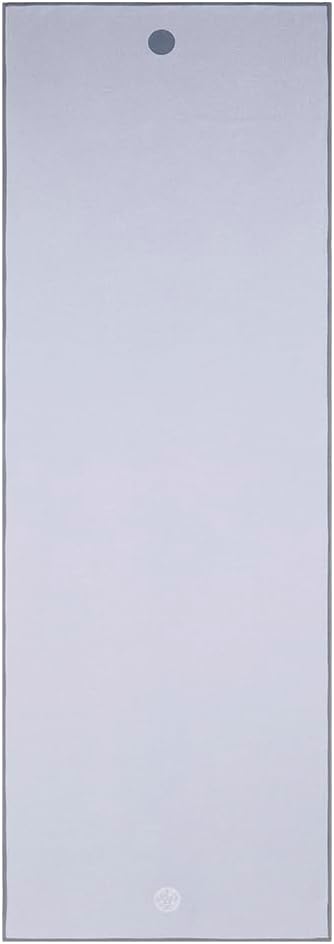 Manduka Yogitoes Hot Yoga Mat Towel - 71" | Moisture Activated Grip | Patented Silicone Nubs | Highly Absorbent, Durable & Easy Care | Made from Recycled Materials | 71 x 24 Inches | Lavender