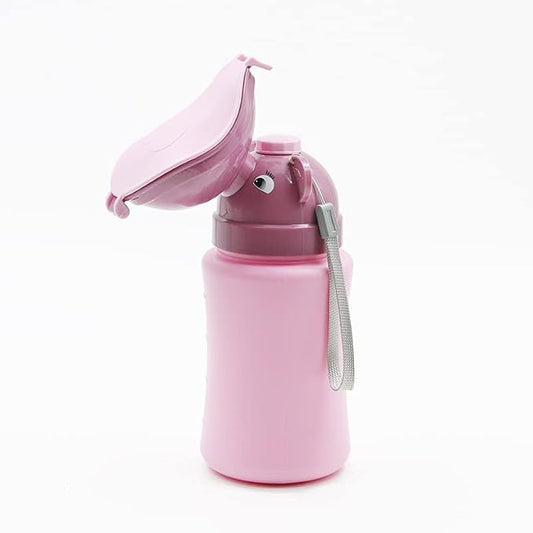 Portable Potty Travel for Car Travel Camping for Outdoor Car Travel Road Trip Camping Park Beach (Girl Pink)