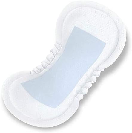 Medline ContourPlus Bladder Control Incontinence Pads, Moderate Absorbency, 5.5" x 10.5", 28 Count (Pack of 2)