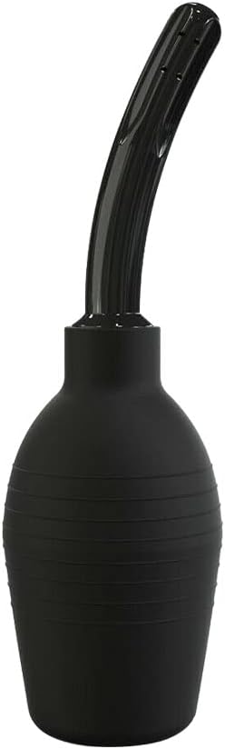 Magik 1-2 Pcs 310ml Anal Douche Bottle Enema Bulb Vaginal Douche Cleaner Bag Kit (1 Pack, Black)