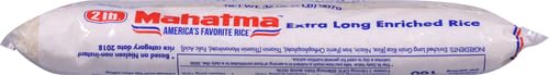 Mahatma Extra-Long-Grain Rice 2-Pound Rice Bag,Gluten-Free and Non-GMO White-Rice Bulk Bag,(Pack of 5)