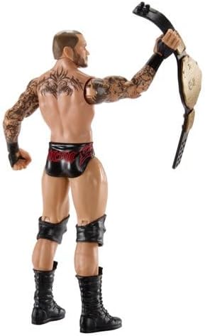 WWE Randy Orton Main Event Series Champions 2026 Action Figure with World Heavyweight Championship Title Belt, 6-inches