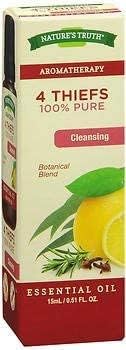 Nature's Truth 100% Pure Botanical Blend Essential Oil Cleansing - .5 oz, Pack of 2