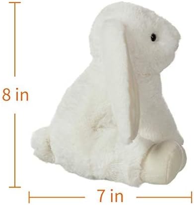 Apricot Lamb Toys Plush Cream Bunny Rabbit Stuffed Animal with Fluffy Soft Ears (Cream Bunny, 8 Inches)